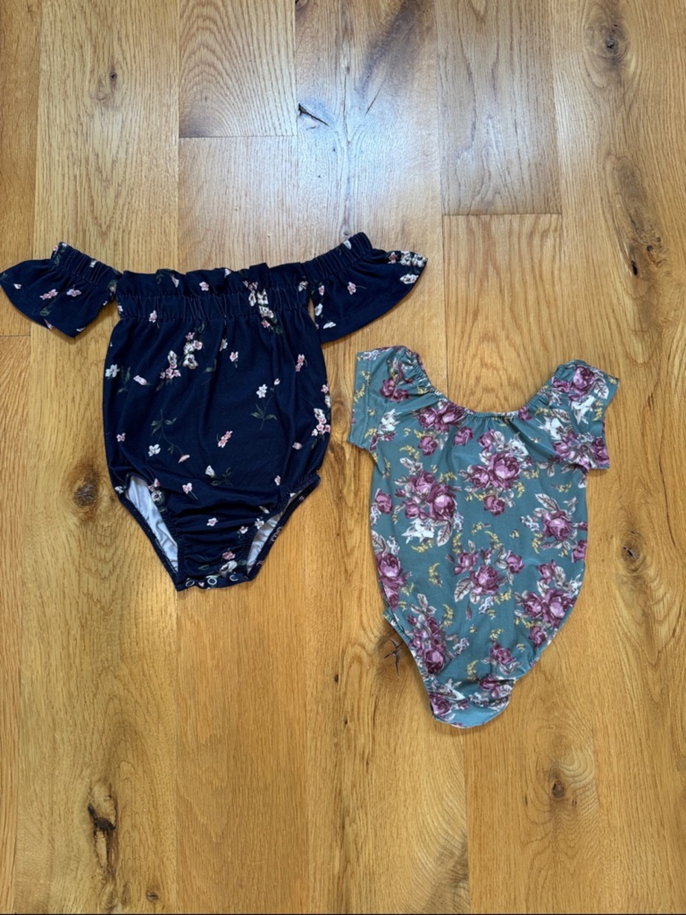 Bailey’s Blossoms Floral Off Shoulder Leo (Set of 2)